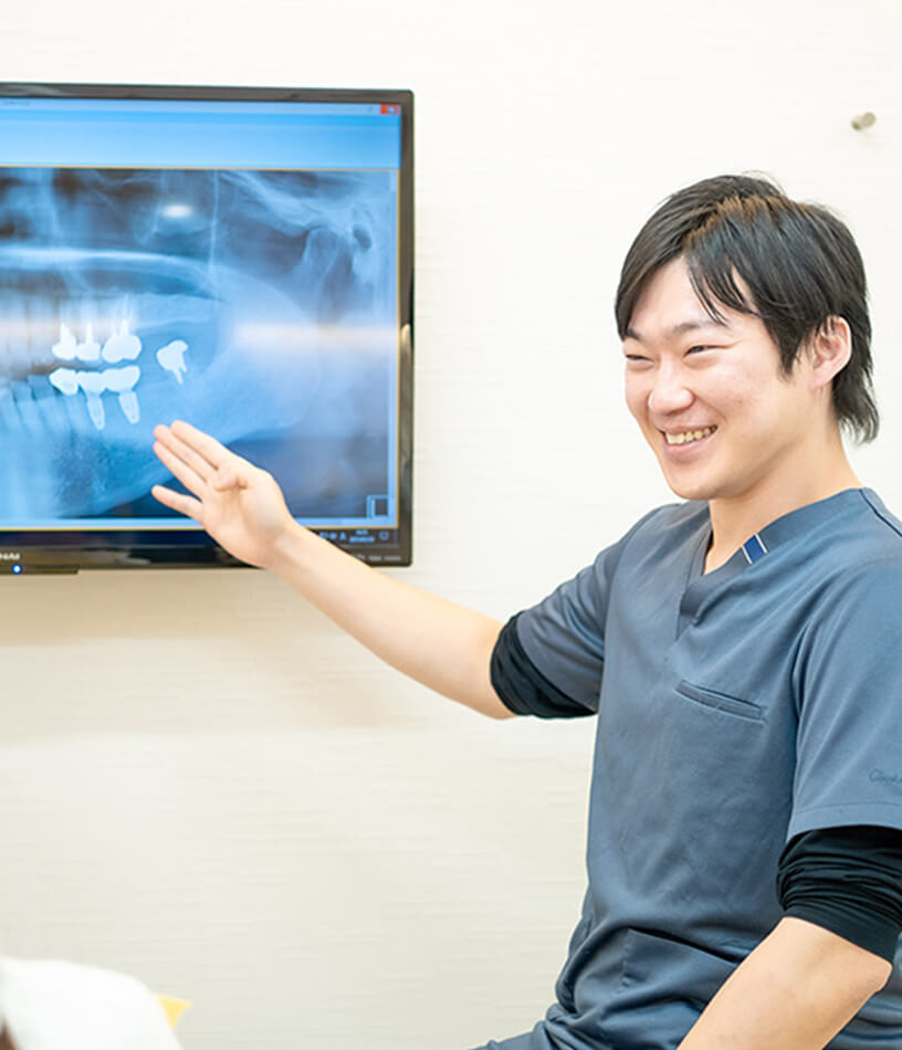 見て納得する、安心のカウンセリング 丁寧な説明で納得できるカウンセリング